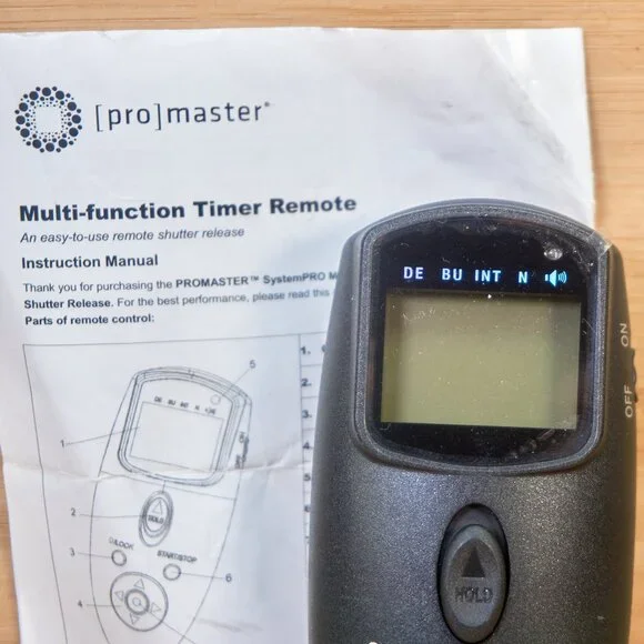 Promaster System Pro Multifunction Timer Controlled Remote Shutter Release. - Picture 2 of 3